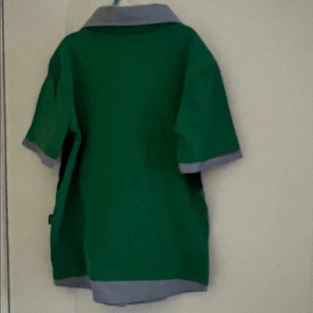 GAP Kids Polo Shirt in Green and Blue Boys XS NWT